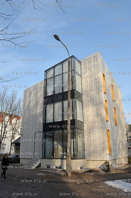 Sopot ul. Sobieskiego 21. Nowy apartamentowiec. 06.02.2015...