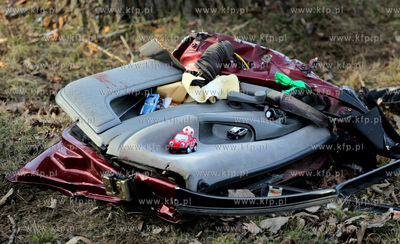 Tragiczny wypadek na drodze krajowej 22 miedzy Czluchowem...