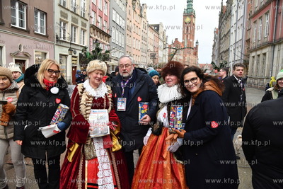 31. finał WOŚP. w Gdańsku. Na zdjęciu Aleksandra...