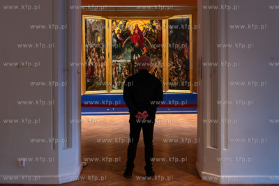 Obraz Hansa Memlinga "Sąd Ostateczny" w Muzeum Narodowym...