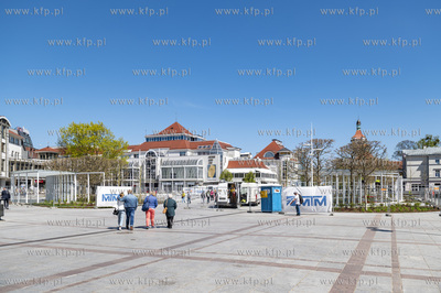 Sopot. Finalizacja przebudowy Placu Przyjaciół Sopotu....