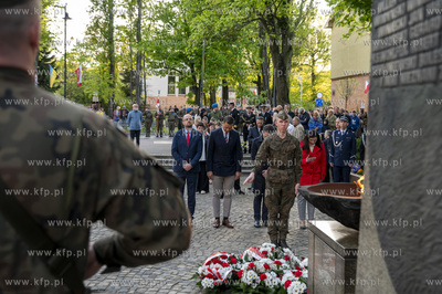 Uroczystości pod pomnikiem Martyrologii Polskich Mieszkańców...