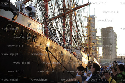 Gdynia, zlot zaglowcow "The Tall Ships' Races 2009"....