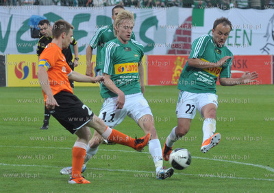 Mecz pilkarski ekstraklasy Lechia Gdansk - Zaglebie...