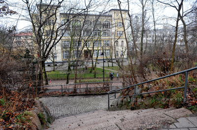 Sopot. Park pomiedzy ul. Kosciuszki, a Sobieskiego....