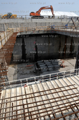 Gdansk. Wisloujscie. Zmontowana, przygotowana do pracy...