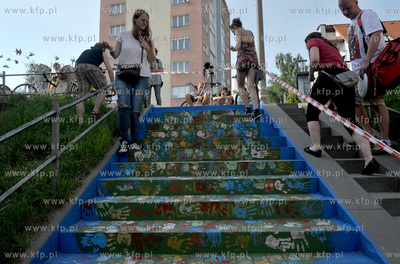 Streetwaves czyli artystyczna akcja miejska w Gdansku...