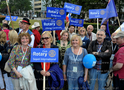 Parada rotariańska z okazji konferencji dystryktu...