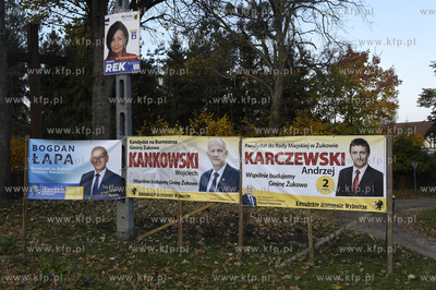 Samorządowa kampania wyborcza we wsi Sulmin na Kaszubach...