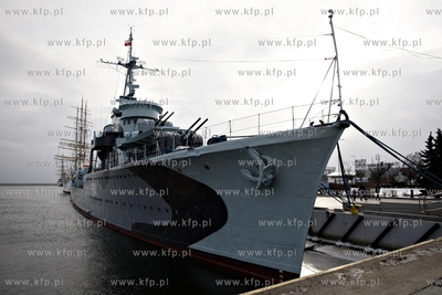 Gdynia. Wizyta admirala Sir Mark Stanhope Dowodcy Krolewskiej...