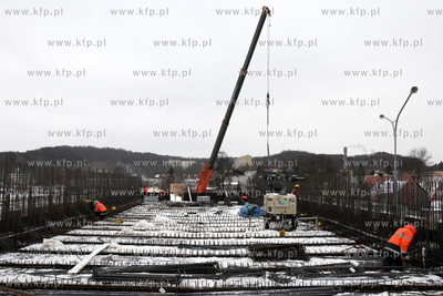 Budowa linii Pomorskiej Kolei Metropolitalnej. Nz....