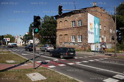 Budynki starej zajezdni tramwajowej w Gdansku Oliwie.
07.08.2014
fot....