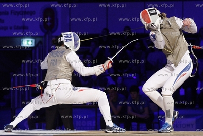 Gdańsk. Hala AWFiS. Puchar Świata we Florecie Kobiet...