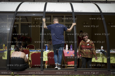 Gdańsk. Dwór Prawdzica w Jelitkowie. Festiwal Świat...