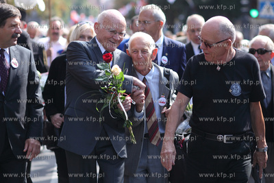 Gdansk. Uroczystosci 25 rocznicy podpisania Porozumien...