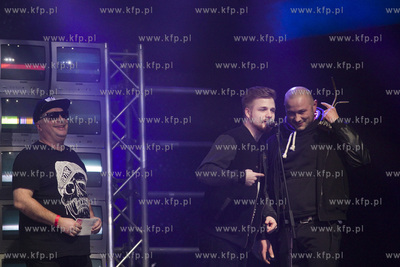 Klub B90 w Gdańsku. Wręczenie nagród muzycznych...