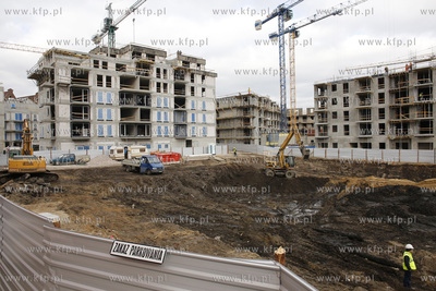 Gdańsk. Budowa osiedla domu mieszkalnego z lokalami...