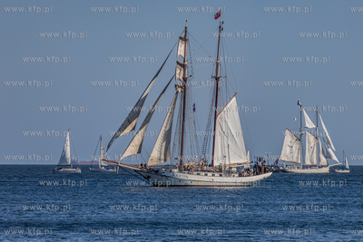Baltic Sail. Parada żaglowców na Zatoce Gdańskiej....