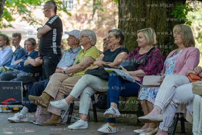 Oliwskie Dni Poezji w Parku Oliwskim. 25.05.2024 fot....