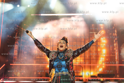 Opera Leśna. Top of the Top Sopot Festival. Nz. Agniewszka...