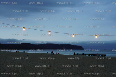 Plaża w Sopocie. 2.01.2022 / fot. Anna Rezulak / KFP