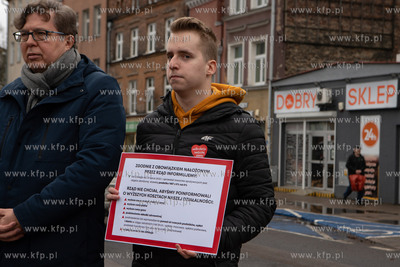 Gdańsk. Sklep spożywczy "Dobry Sklep" przy ulicy...