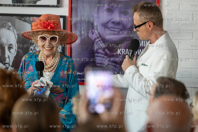 Sopot. U Filmowców. Spotkanie z aktorką  Emilią...