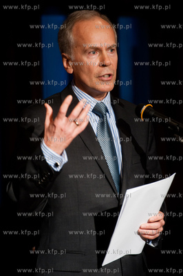 Gdansk. Ratusz Staromiejski. Uroczystosc wreczenia...