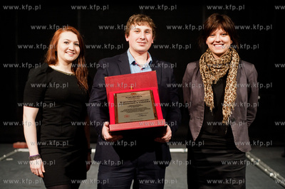 Gdansk. Teatr Miniatura.  Uroczystosc wreczenia nagrod...