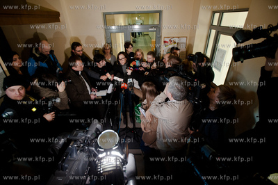 Gdansk. Prokuratura Okregowa w Gdansku. Konferencja...