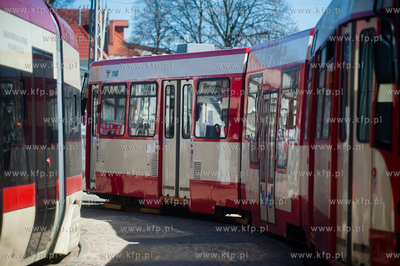 Gdansk. Petla tramwajowa w Oliwie.
20.04.2013
fot....
