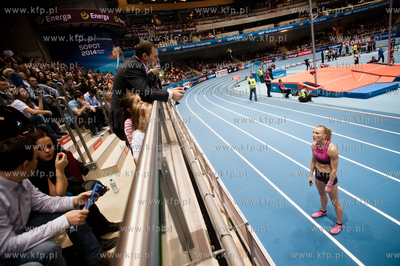 Sopot. Ergo Arena. 58 Halowe Mistrzostwa Polski w Lekkoatletyce....
