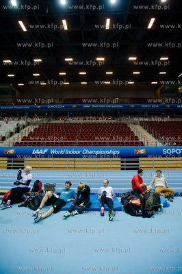 Sopot. Ergo Arena. Test Coopera zorganizowany przez...