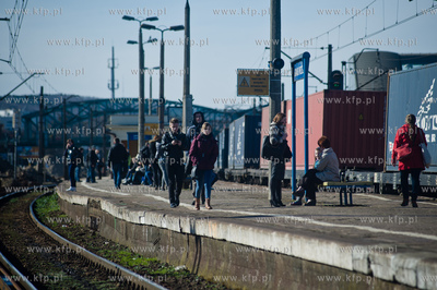 Gdansk. Remont i rozbudowa dworca kolejowego PKP we...