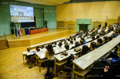 Aula Wydzialu Prawa i Administracji Uniwewresytetu...