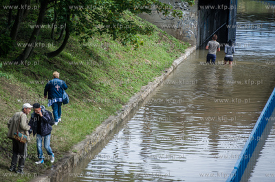 Gdańsk. Skutki silnych opadow, które przeszły nad...