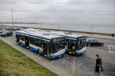 Gdynia. Bulwar Nadmorski.  Wprowadzenia do eksploatacji...