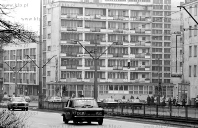 Gdansk Wrzeszcz al. Grunwaldzka. 10.03.1986 2marzec86_z.kosycarz_p10...