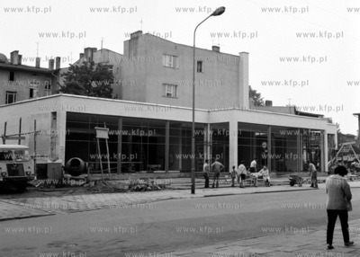 Budowa pawilonu na Grunwaldzkiej w Sopocie, ktorego...