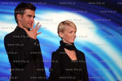 Festiwal Piosenki w Sopocie. Prowadzacy festiwal Magda...