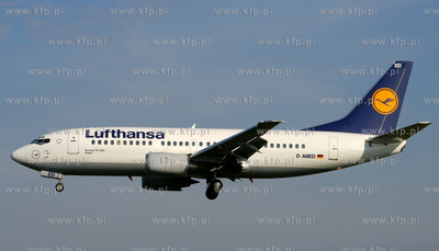 Warszawa, Okecie Nz. Boeing 737-330  linii Lufthansa

REG.D-ABED

21.10.2006



fot....