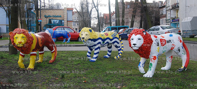 Siedziba Radia Gdansk w obstawie kolorowych Gdanskich...