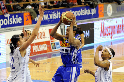 Krakow.
Ekstraklasa koszykarek
Wisla Can-Pack - Lotos...