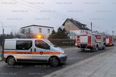 Wybuch butli z gazem w domku jednorodzinnym przy ul....