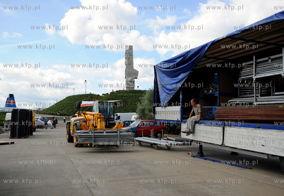 Gdansk. Westerplatte. Ostatnie przygotowania przed...