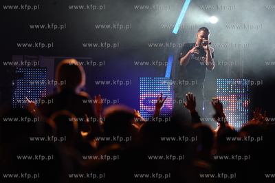 Gdansk. Plac Zebran Ludowych. Festiwal MTV Gdansk Dzwiga...