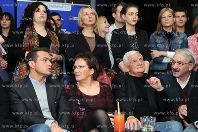 Sopot. Kawiarnia Atelier. Wieczor wyborczy Platformy...