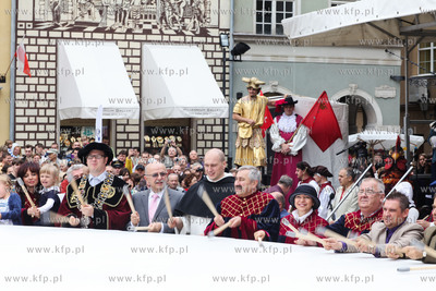 Uroczystosc otwarcia 751 Jarmarku sw. Dominika w Gdansku....