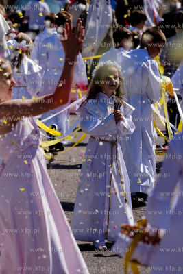 Procesja Bozego Ciala parafii sw. Maksymiliana Kolbe...