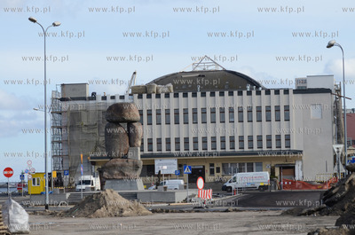Remont Dworca Morskiego w Gdyni. 19.10.2013 fot. Andrzej...